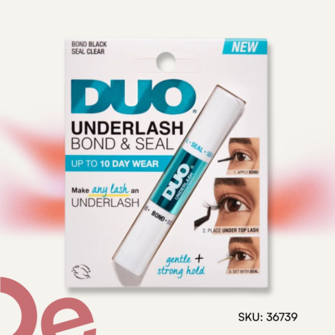 DUO Pegamento para pestañas Underlash - Bond & Seal 2 en 1 